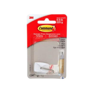 Gancho 3M Básico Command 1 Wire Pequeño Color Blanco - 17507Db-Es FullOffice.com
