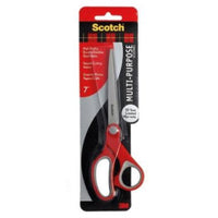 Scotch 1427 tijera de escritorio y manualidades Universal Corte recto Gris, Rojo