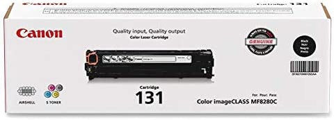 Canon 131 K cartucho de tóner 1 pieza(s) Original Negro, 1400 páginas, 6272B001AA