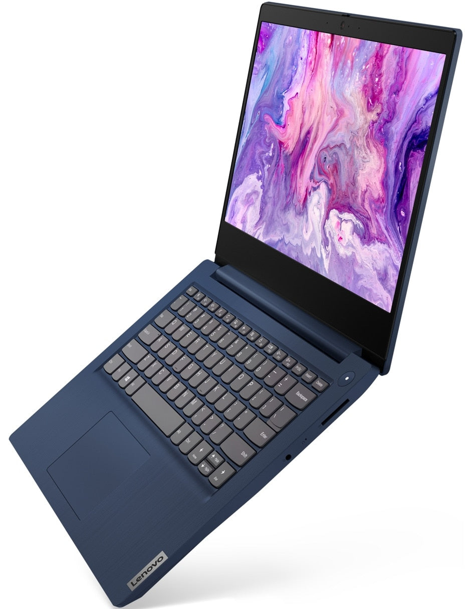 Laptop Lenovo Ideapad 3-14Alc6 14" Amd R3 5300U Disco Duro 512 Gb Ssd Ram 4Gb+4Gb Windows 10 Home Color Azul - 82Kt009Tlm