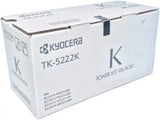 KYOCERA TK-5222K Cartucho de Tinta P5021cdn/P5021cdw/M5521cdn/M5521cdw 1200 páginas Original Negro