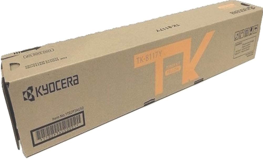 KYOCERA TK-8117Y cartucho de tóner 1 pieza(s) Original Amarillo