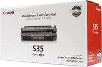 Canon S35 Black Toner Cartridge cartucho de tóner Original Negro, 3500 páginas