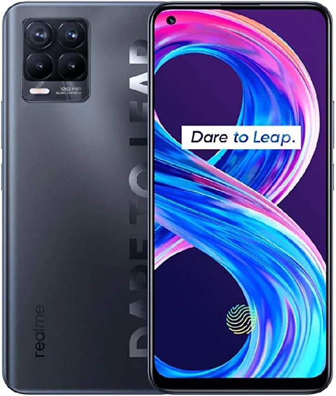 Smartphone Realme 8 Pro 6.4" 128Gb/8Gb Cámara 108Mp+8Mp+2Mp+2Mp/16Mp Snapdragon Android 11 Color Negro