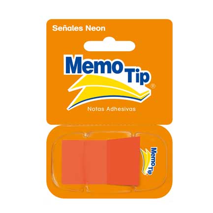 Banderitas Janel Senales Memo Tip Naranja C/Desp Pet 23X45Mm - 6482345216 FullOffice.com