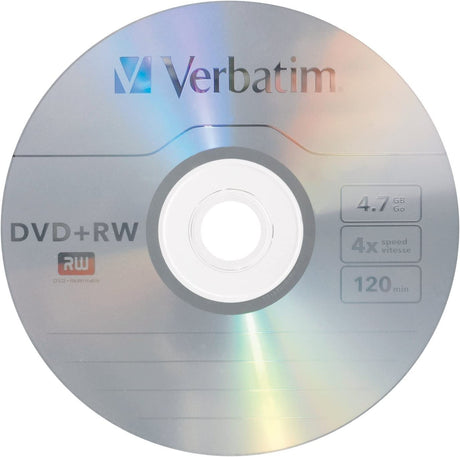 Dvd+Rw Verbatim 4X 4.7 Gb 10Pk Slim Case - 94839 FullOffice.com