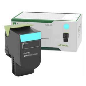 Lexmark 78C4UC0 Cartuchos de tóner Original Cian Lexmark