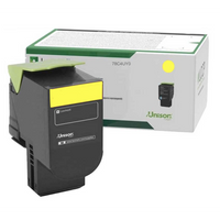 Lexmark 78C4UY0 Cartuchos de tóner Original Amarillo Lexmark