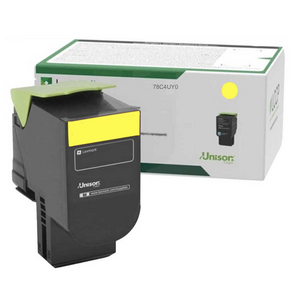 Lexmark 78C4UY0 Cartuchos de tóner Original Amarillo Lexmark