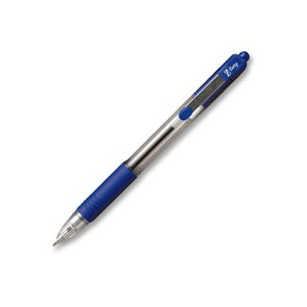 Boligrafo Zebra Mini Z-Grip Retractil 1.0Mm Azul C/12 - 2194013 FullOffice.com