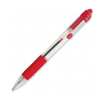 Boligrafo Zebra Mini Z-Grip Retractil 1.0Mm Rojo C/12 - 2194044 FullOffice.com