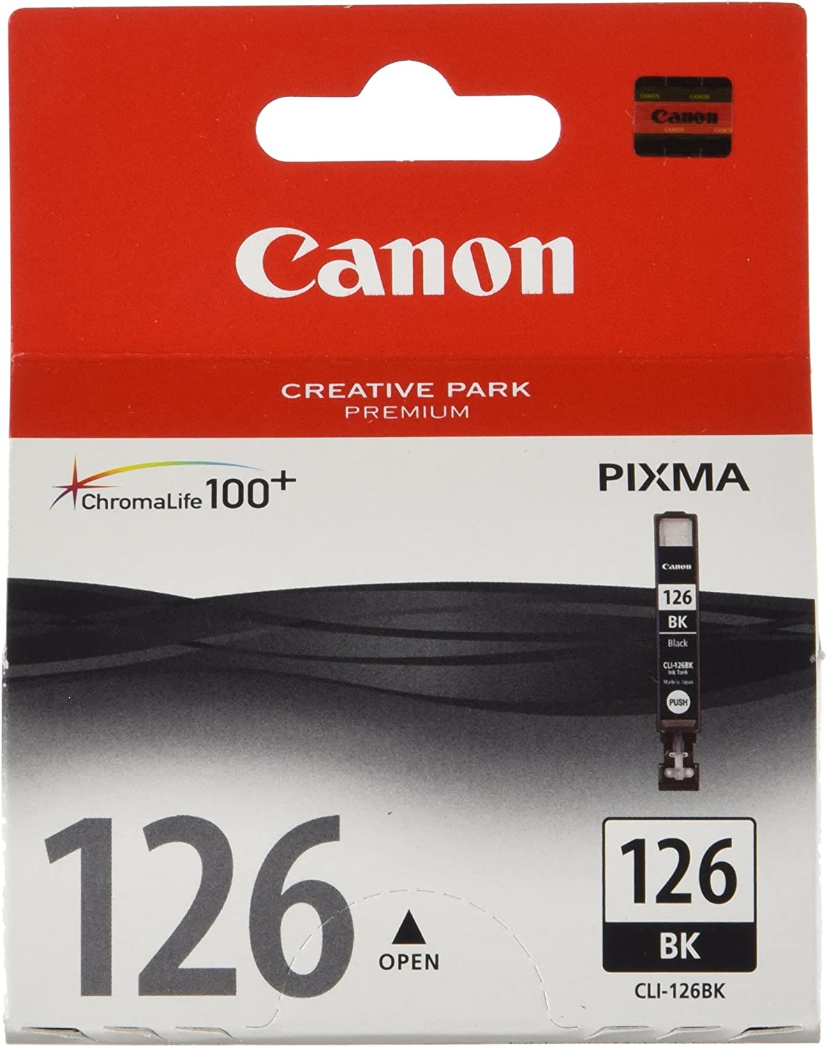 Tanque Tinta Canon Negro Pgi-126 Cli-126Bk - 4561B001Ab