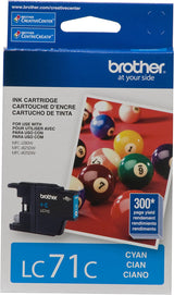 Brother Innobella LC71C Cartucho de Tinta 1 pieza(s) Original Rendimiento estándar Cian