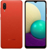 Smartphone Samsung Galaxy A02 6.5" Mediatek 32Gb/2Gb Cámara 13Mp+2Mp/5Mp Android 10 Color Rojo - Samglxa02-R