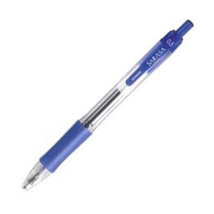 Boligrafo Zebra Sarasa Retractil Fino .5Mm Gel Azul Pqte/12 - 8851 FullOffice.com