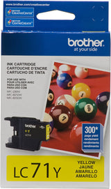 Brother LC71Y Cartucho de Tinta Tinta a base de pigmentos MFC-J825DW 1 pieza(s) 1