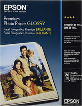 Epson S041286-ML Papel Blanco Brillo 20 hojas