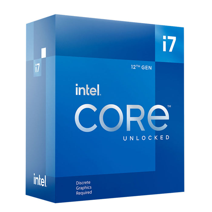 Procesador Intel Core I7 12700Kf 3.6Ghz 12Mb 125W S 1700 12Va Generación Sin Graficos Sin Disipador - Bx8071512700Kf
