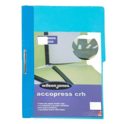 Accopress Crh Cta Np Az Claro C/10 - P1192 FullOffice.com