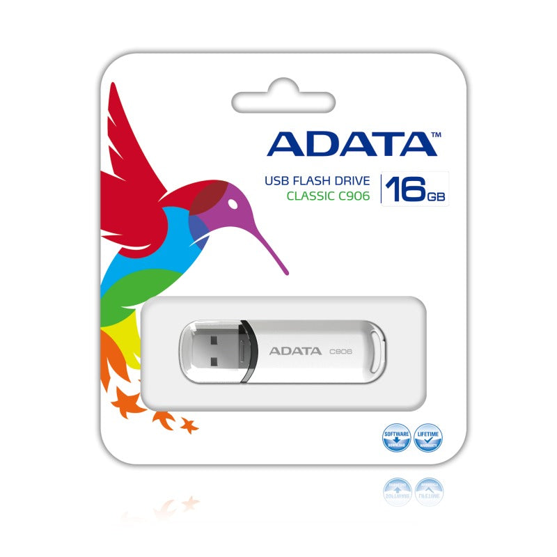 Memoria Flash Adata C906 16Gb Usb 2.0 Blanco FullOffice.com