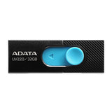 Memoria Usb Adata Auv220-32G-Rbkbl Negro Con Azul 2.0