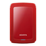 Disco Duro Adata 1Tb Hv300 Slim Red 3.1 - Ahv300-1Tu31-Crd FullOffice.com