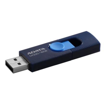 Memoria Usb Adata Uv220 16 Gb 2.0 Color Azul Marino - Auv220-16G-Rblnv FullOffice.com