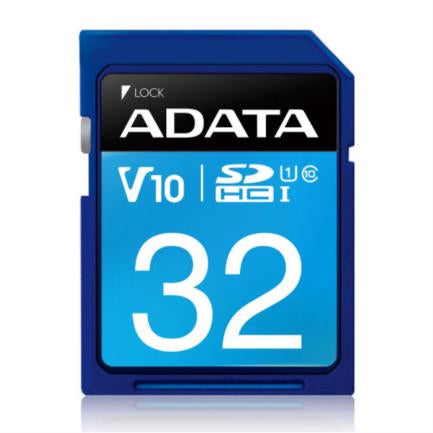 Memoria Sd Adata 32Gb/Uhs-I Clase 10 Azul - Asdh32Guicl10-R FullOffice.com