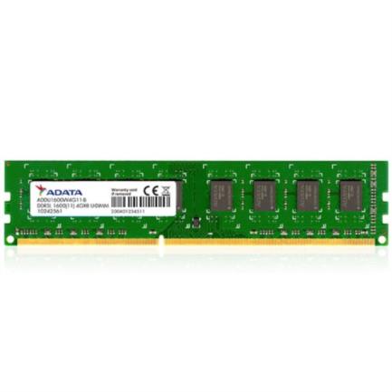 Memoria Ram Adata U-Dimm 4Gb 1600Mhz - Ddr3Low - Addu1600W4G11-S FullOffice.com