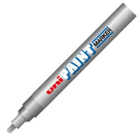 Marcador Azor Px-20 Uniball Paint Color Plata C/12 Pzas - Px20Pl FullOffice.com