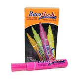 Resaltador Bacoflash Rosa C/12 - Bacoflashrs FullOffice.com