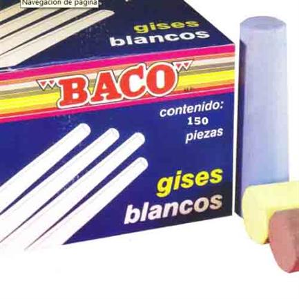 Gis Baco Blancos C/150 - Gs004 FullOffice.com