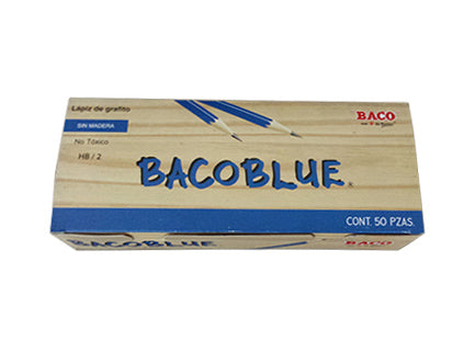 Lapiz Baco Azul C/50 - Lp021