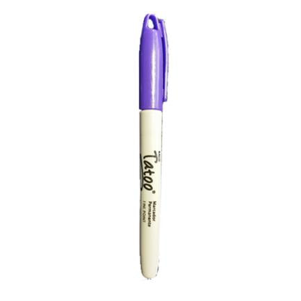 Marcador Perm Tatoo P/Fino Morado Caja C/6 - Mr167 FullOffice.com