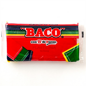 Plastilina Baco Marqueta 180Gr Rojo No.54 - Pl006 FullOffice.com