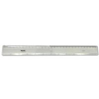 Regla Baco Transparente 5030 30Cms C/25 - Rg005 FullOffice.com