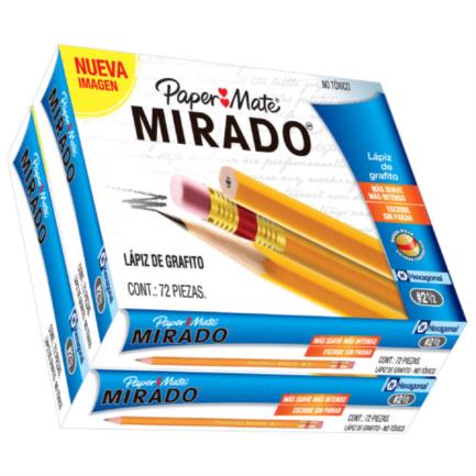 Lapiz Berol Mirado 2 1/2 C/144 - 10100214011 FullOffice.com