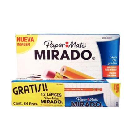 Lapiz Mirado 2 C/72 + 12 Gratis - 1869318 FullOffice.com