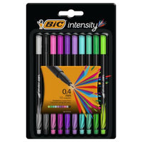 Rotulador Bic Intensity Fashion Fino Colores Surtidos C/10 Pzas - 972977 FullOffice.com