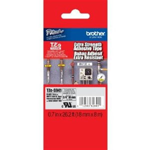 Cinta Brother Tzes941 Negro S/Plata Mate - Tzes941 FullOffice.com