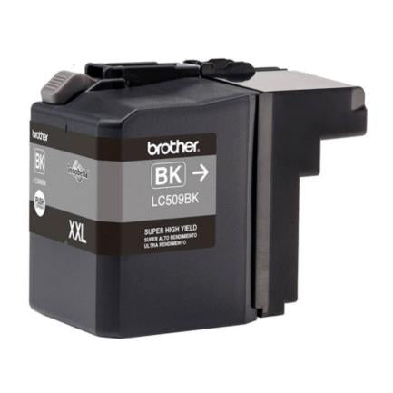 Tinta Brother Lc509Bk Super Alto Rendimiento Color Negro - Lc509Bk