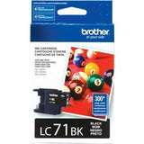 Brother LC71BK Cartucho de Tinta Tinta a base de pigmentos MFC-J825DW 1 pieza(s) 1