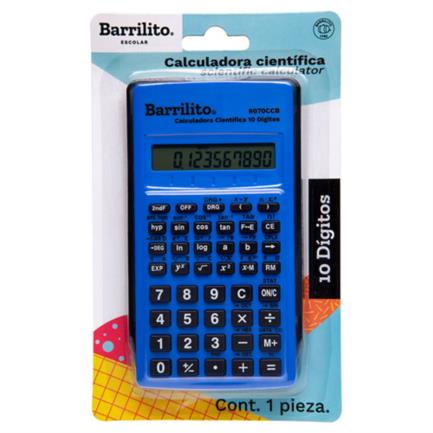 Calculadora Científica Barrilito 10 Digitos 1 Pza - 8070Ccb FullOffice.com