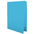 Folder Barrilito Plástico Carta C/Solapa Color Azul C/12 Pzas - Czp1. FullOffice.com
