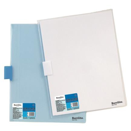 Folder Barrilito Plástico Carta C/12 Pzas - F02Q. FullOffice.com