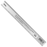 Regla Barrilito Delta Metálica 30Cm - Dr30 FullOffice.com