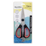 Barrilito KS3197 tijera de cocina 200 mm Negro, Rojo, Acero inoxidable Universal