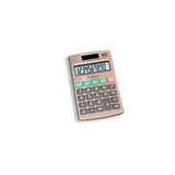 Calculadora Celica Bolsillo 10 Dig Dual Cubierta Metalica - Ca-136 FullOffice.com
