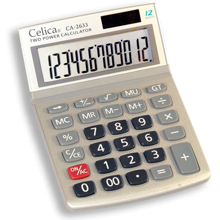 Calculadora Celica Ca-2633 Semi-Escrit 12 Digitos Dual - Ca-2633 FullOffice.com