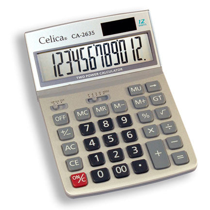 Calculadora Celica Ca-2635 Escritorio 12 Digitos Dual - Ca-2635 FullOffice.com